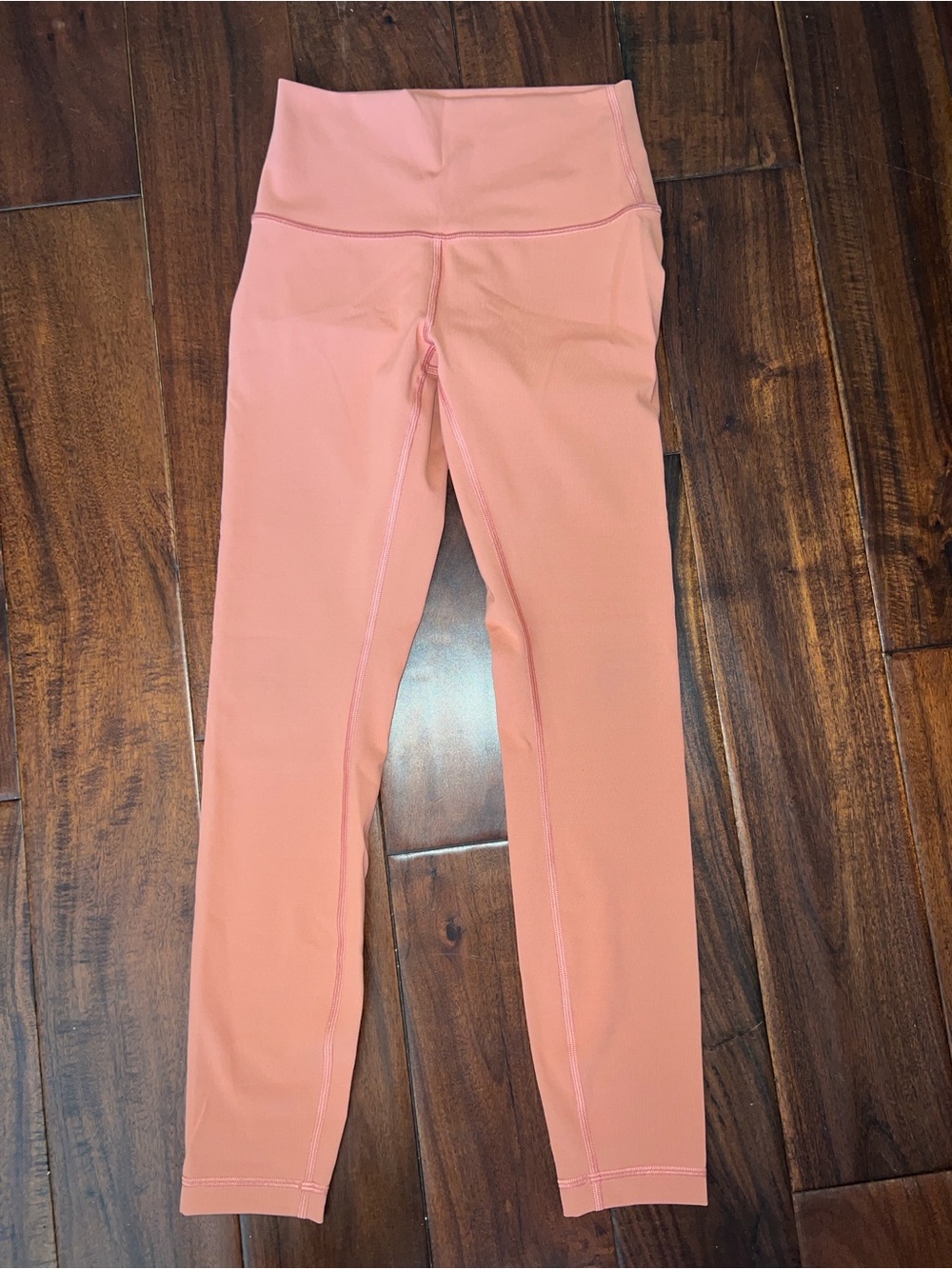 Lululemon Wunder Under High-Rise Tight 25" *Full-On Luxtreme, Rustic Coral Sz. 4